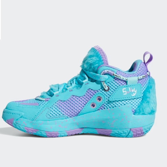 adidas x Disney Pixar DAME 7 EXTPLY SULLEY BASKETBALL SHOES - Picture 4 of 7